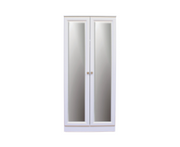 Avoca 2 Door Hanging + Mirror 1000mm Wide Robe