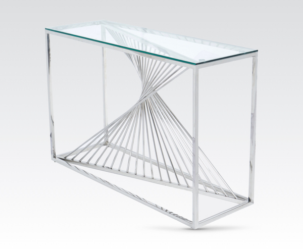 Callie Console Table - Glass
