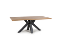 Colorado 1.6m Dining Table - Rustic Oak