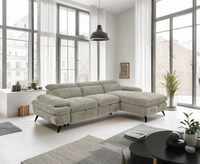 Croia RHF Sofa Bed - Beige