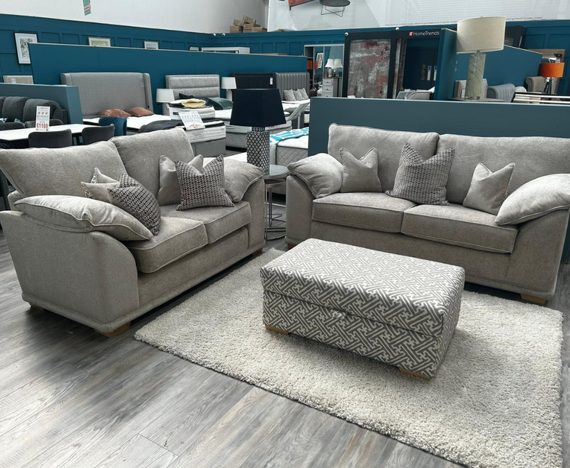 Hartshire 3 Seater Sofa - Grey
