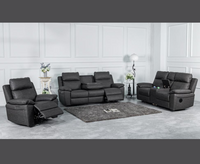 Hunter 3+2+1 Seater Electric Set - Dark Grey