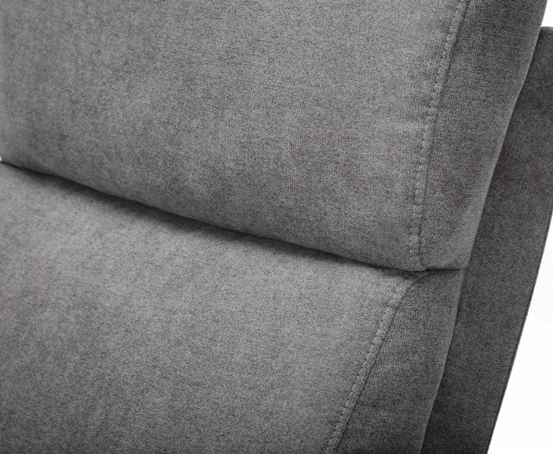 Lena Rise & Recline Chair - Charcoal Fabric