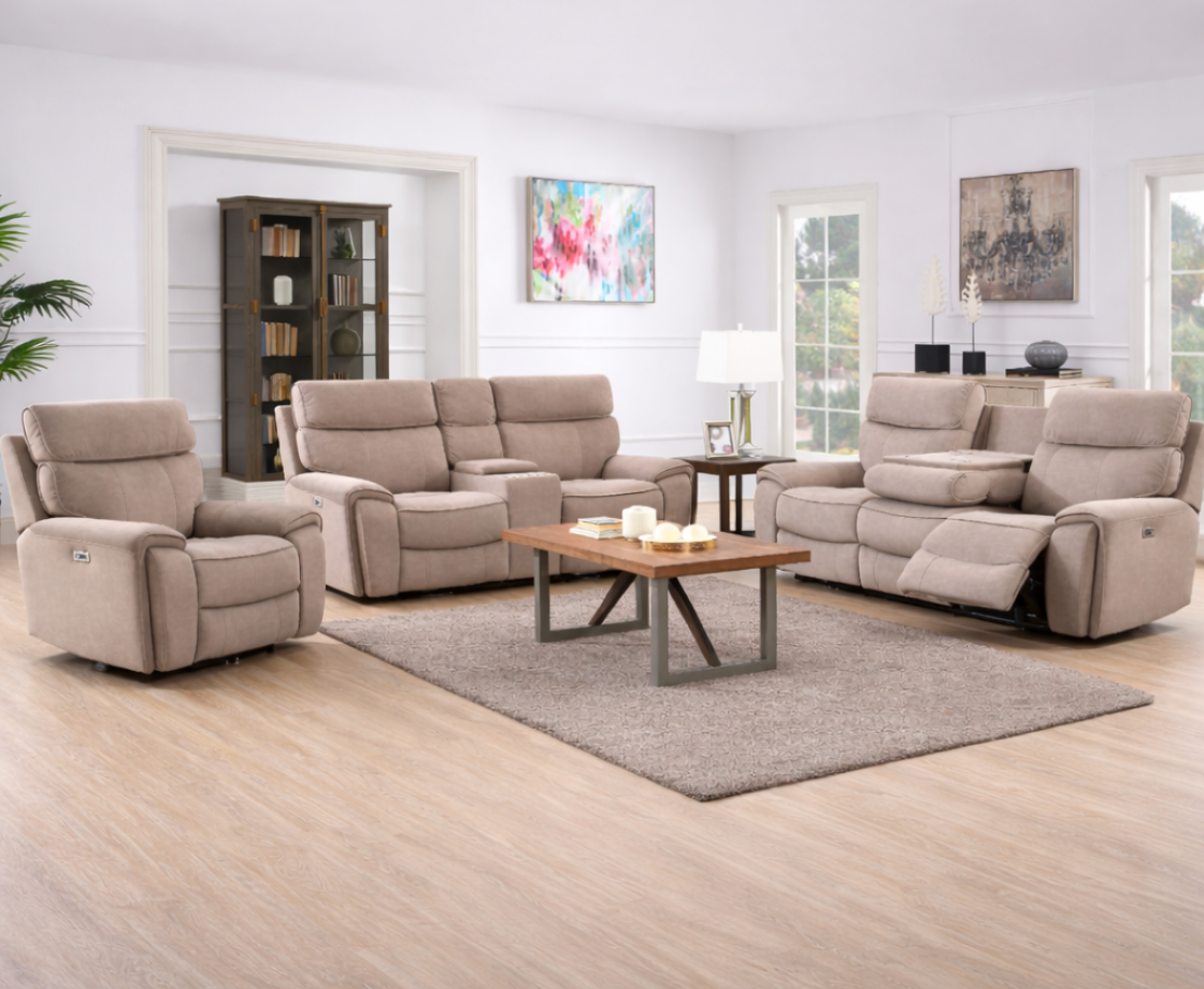 3+1+1 Fabric Sofa Sets