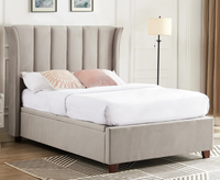 Mia 5ft Kingsize Ottoman Bed Frame - Taupe