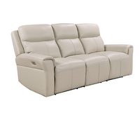 Reni 3+2+1 Seater Electric Sofa - Light Stone