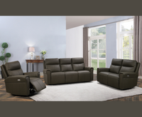 Reni 3+2+1 Seater Electric Sofa - Dark Grey