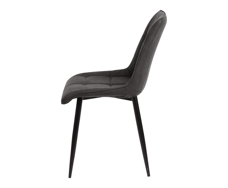 Tessan Dining Chair - Grey PU
