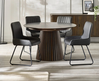 Arya Extending 5PC Dining Set - Walnut Oak