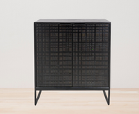 Fusion Drinks Cabinet - Black