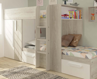 Supreme Bunk Bed - Grey Oak