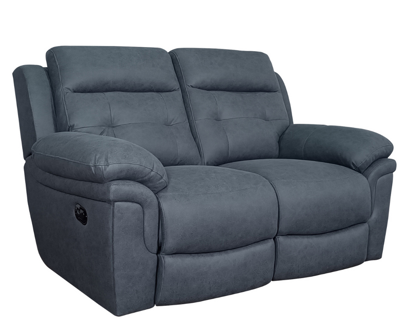 Bubble 3+2+1 Seater Reclining Sofa Set - Grey