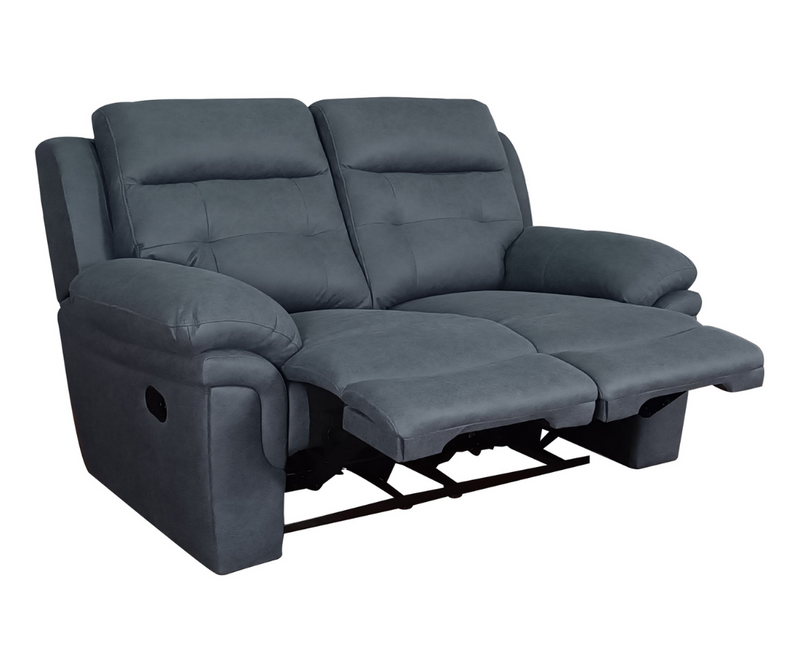 Bubble 3+2+1 Seater Reclining Sofa Set - Grey