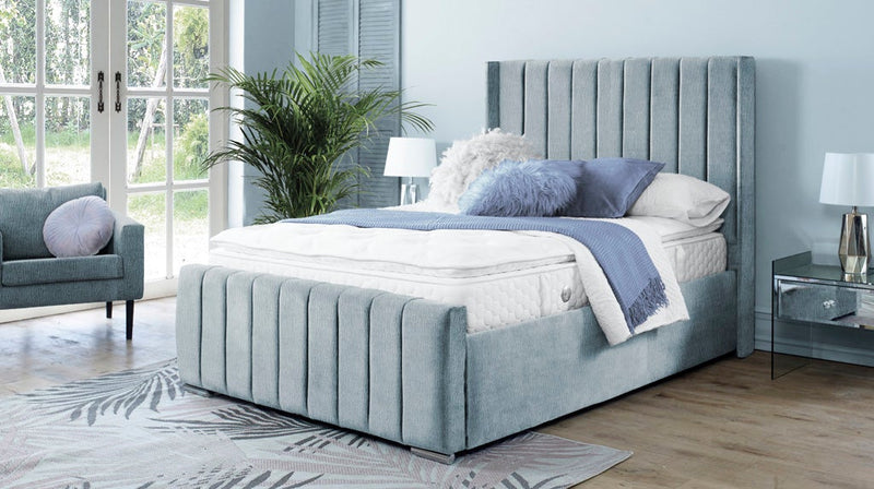 Topaz 4ft Bed Frame- Naples Grey