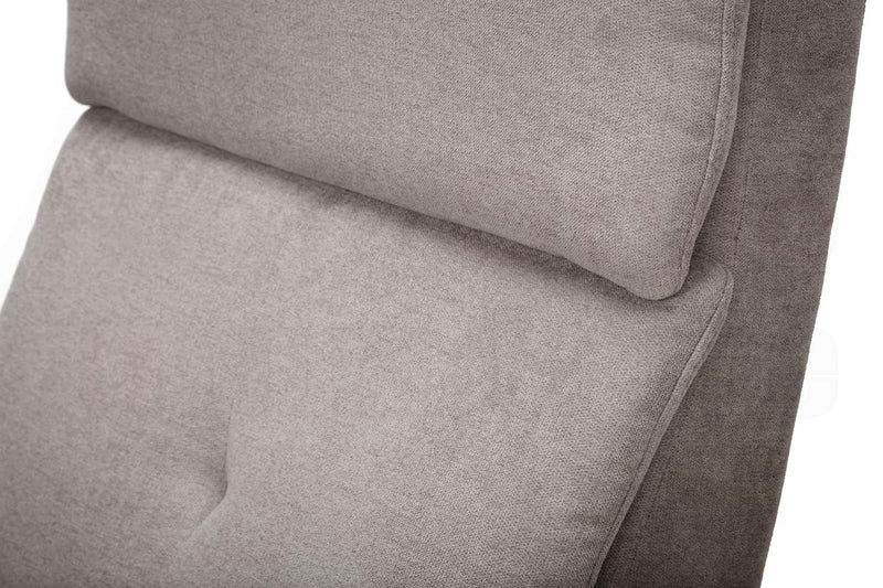 Eva Rise And Recline Chair Taupe Fabric