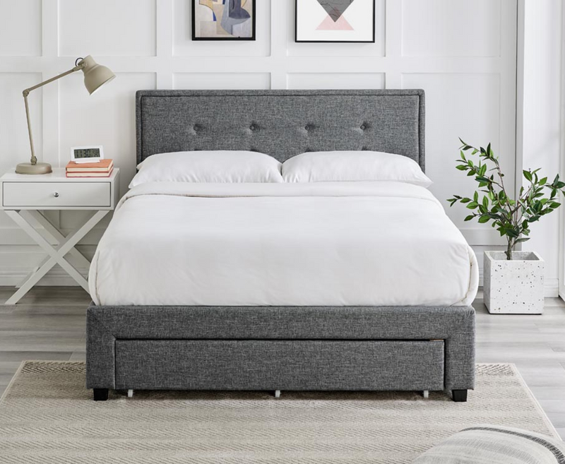 Freya 5ft Kingsize Bed Frame - Grey