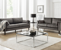 Olympia Coffee Table - Black Marble