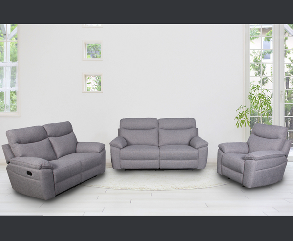 Vari 3+2+1 Seater Reclining Sofa Set - 5 Colours