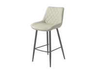 Silvia Bar Stools Taupe PU