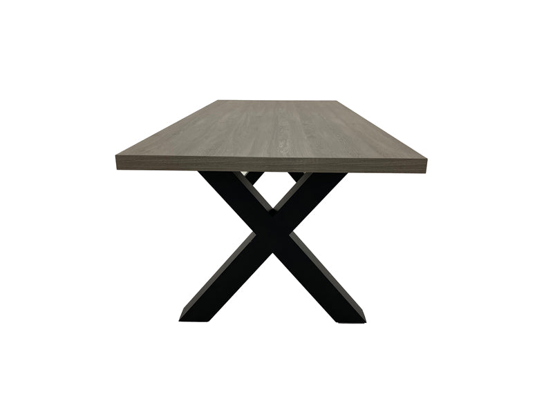 Dallas Dining Table 220 cm - Oak | Grey
