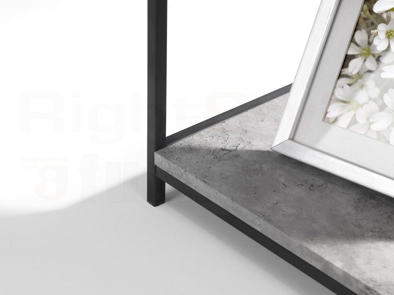 Perth Tall Bookcase - Concrete Grey