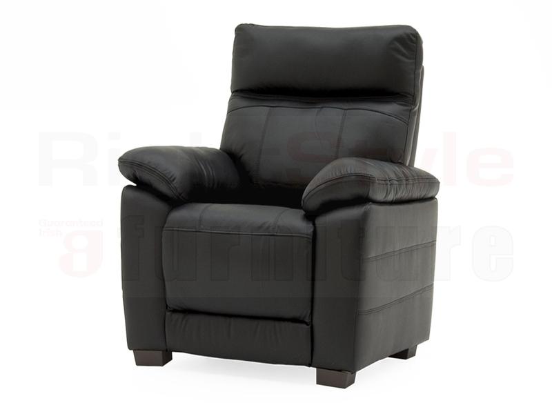 Positano 1 Seater Leather Fixed Armchair