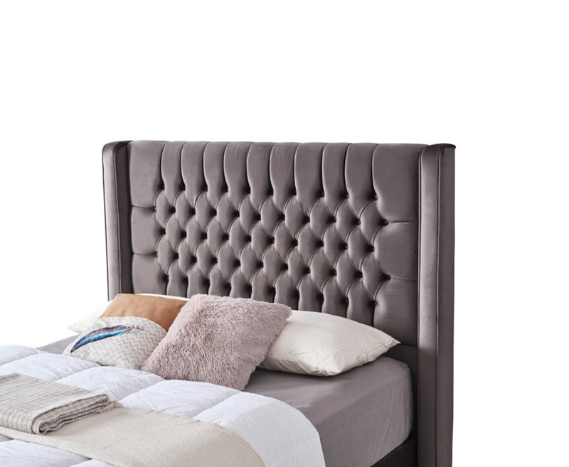 Astrid 4ft 6 Double Ottoman Bed Pack - Sand | Grey