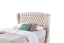 Venus 6ft Superking Ottoman Bed Frame - Sand