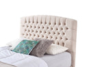 Venus 4ft 6 Double Ottoman Bed Frame - Sand