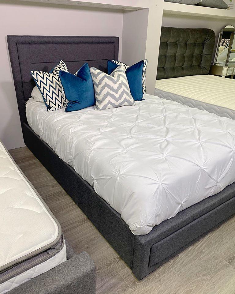 Perth Ottoman Clean Lines Bed Frame