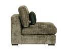 Aurori 1 Seater Armless Unit Sofa - Green