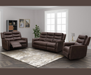 Kurt 3 Seater Reclining Sofa - Tan