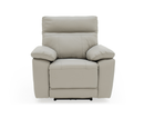 Positano 1 Seater Electric Reclining Leather Sofa