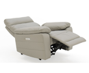 Positano 1 Seater Electric Reclining Leather Sofa