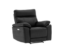 Positano 1 Seater Electric Reclining Leather Sofa