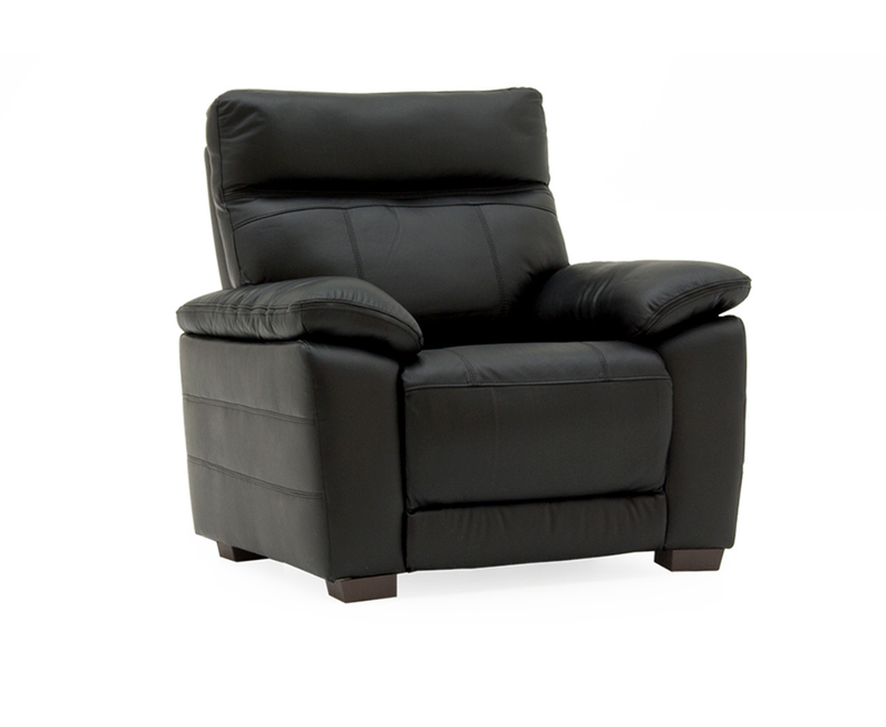 Positano 1 Seater Fixed Leather Armchair