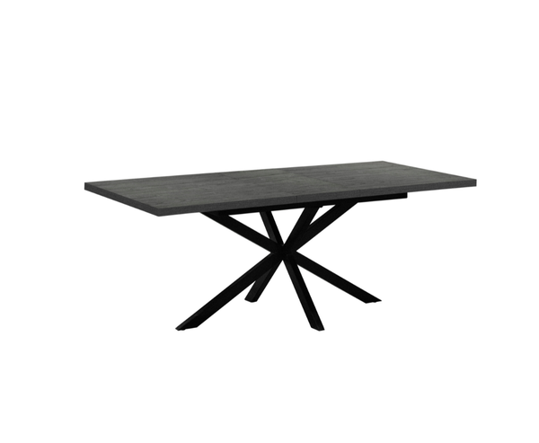 Sabel 1.6m Extending Dining Table - Grey