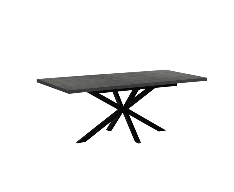 Sabel 1.6m Extending Dining Table - Grey