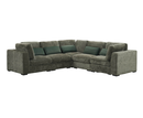 Aurori 2C2 Corner Sofa - Green