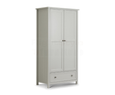Maine 2 Door Combination Wardrobe - Dove Grey