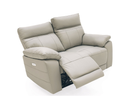 Positano 2 Seater Electric Reclining Leather Sofa