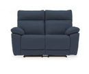 Positano 2 Seater Electric Reclining Leather Sofa