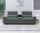 Velocity Modular 2 Seater Electric Sofa - Green