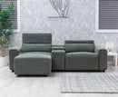 Velocity Modular 2 Seater Electric Sofa - Green