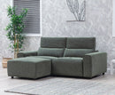Velocity Modular 2 Seater Electric Sofa - Green