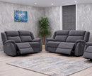 Loreta 3+2 Seater Electric Sofa Set - Dark Grey