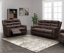 Kurt 2 Seater Reclining Sofa - Tan