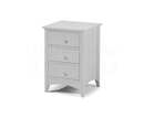Opal 3 Drawer Bedside - Dove Grey