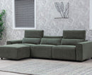 Velocity Modular 3 Seater Electric Sofa - Green