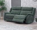 Loreta 3 Seater Electric Sofa - Green